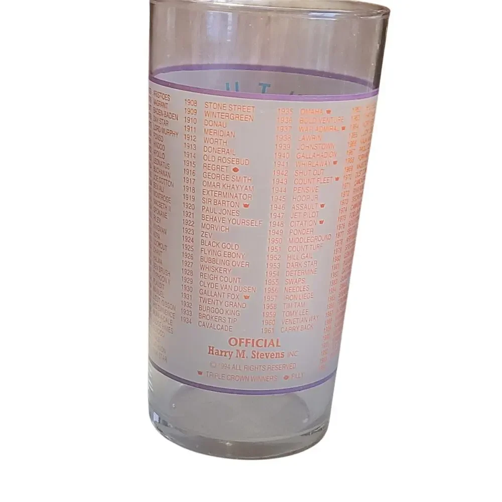 Kentucky Derby 120 1994 Drinking Glass